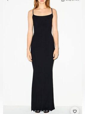 green emerald velvet dress Skims